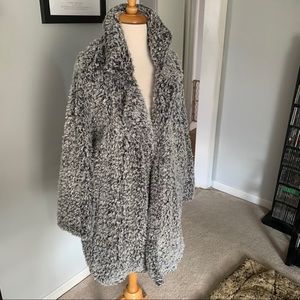 Love Tree Sherpa Long Coat